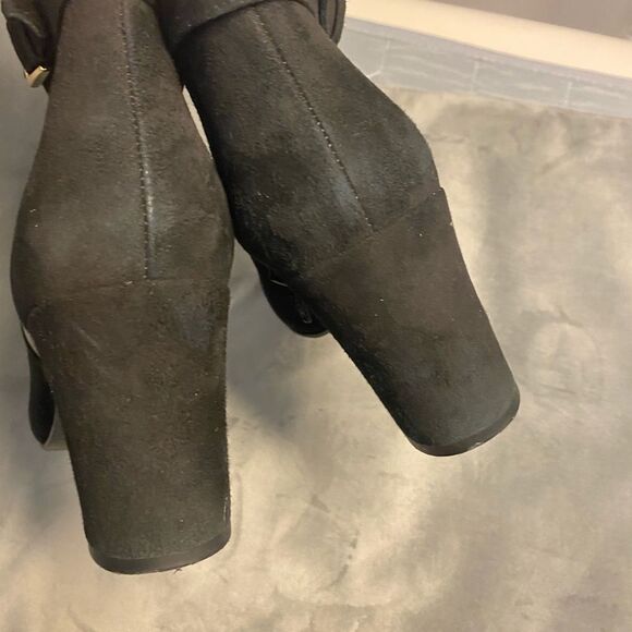 Kate Spade black suede booties, size 8 - Picture 5 of 7